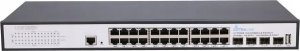 Switch ExtraLink HYPNOS FULL GIGABIT MANAGED L3 SWITCH 24 PORTS 10/100/1000M, CONSOLE PORT, 4X 10G SFP+ 4