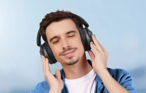 Słuchawki EarFun HP200B czarne 9