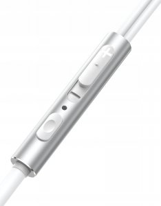 Słuchawki Joyroom Przewodowe słuchawki douszne Joyroom Wired Series JR-EW03 - srebrne 4