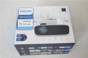 Projektor Philips SALE OUT. Philips NeoPix Ultra 2+ Home Projector, 1920x1080, 16:9, 3000:1, Silver USED AS DEMO, SCRATCHED | NeoPix Ultra 2+ | Full HD (1920x1080) | Silver | USED AS DEMO, SCRATCHED one size 1