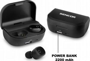 Słuchawki Sencor SEP 520BT czarne 11