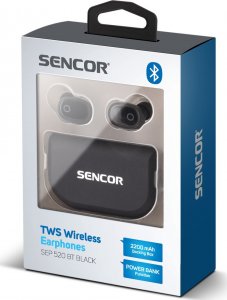 Słuchawki Sencor SEP 520BT czarne 9