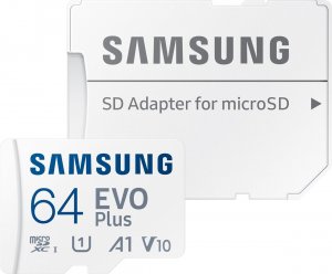 Karta Samsung EVO Plus 2024 MicroSDXC 64 GB Class 10 UHS-I/U1 A1 V10 (MB-MC64SA/EU) 3