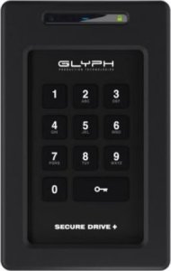 Dysk zewnętrzny HDD Glyph SecureDrive+ Keypad, 4TB Encrypted SSD Drive with Keypad, Bus-powered, USB 3.2 Gen1, USB-C & Thunderbolt compatible 1