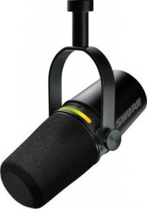 Mikrofon Shure Shure MV7+-K - Mikrofon lektorski/wokalny ze złączem XLR/USB-C Czarny 1
