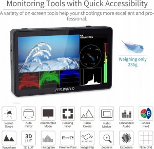 Feelworld Monitor podglądowy F6 PLUS V2 6" 3