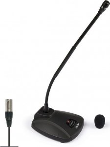 Mikrofon Fonestar Fonestar FCM-766 - Pojemnościowy mikrofon nablatowy, elektretowa, jednokierunkowa kapsuła, szyja 32cm, 80-18kHz, 5m miniXLR 1