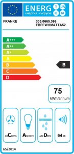 Okap Franke Gartraukis Franke FBFE WH Matinis A52 5
