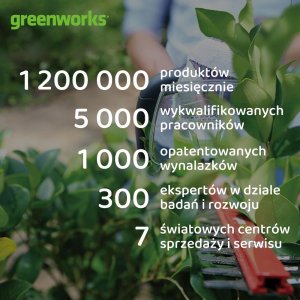 Greenworks 40V dmuchawa/odkurzacz GD40BVIIK2x zestaw ładowarka + 2x aku 2Ah 4