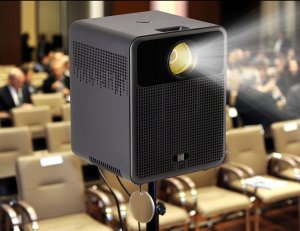 Projektor Kodak KODAK FLIK HD10 Projektor Rzutnik LED 1080p Android TV Wi-Fi Bluetooth Chromecast / 200 ANSI / 150''+ Pilot 4
