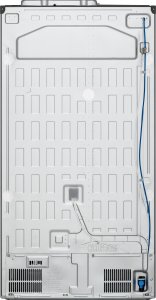 Lodówka LG InstaView ™ ThinQ™ GSXV91MCAE American Fridge Freezer Freestanding American door Black LED Touch LED 3