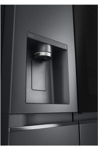 Lodówka LG InstaView ™ ThinQ™ GSXV91MCAE American Fridge Freezer Freestanding American door Black LED Touch LED 4