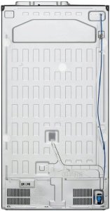 Lodówka LG InstaView ™ ThinQ™ GSXV91MCAE American Fridge Freezer, Freestanding, American door, Black, LED, Touch, LED 2