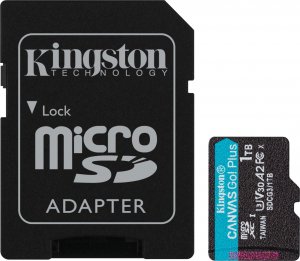 Karta Kingston Canvas Go! Plus MicroSDXC 1 TB Class 10 UHS-I/U3 A2 V30 (SDCG3/1TB) 1