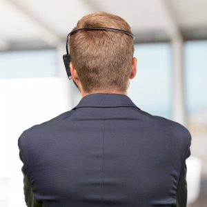 Mikrofon Spacetronik Mikrofon Dodatkowy Bezprzewodowy UHF Nagłowny Headset na Baterie Spacetronik 3