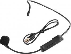 Mikrofon Spacetronik Mikrofon Dodatkowy Bezprzewodowy UHF Nagłowny Headset na Baterie Spacetronik 8