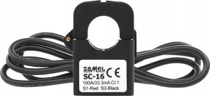 Monitor Zamel Monitor energii elektrycznej Zamel SPL10000031 wi-fi 3F+N z anteną zewnętrzną 100A mew-01/ant zielony 10