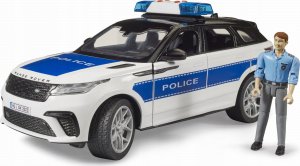 Bruder brother Range Rover Velar police vehicle with police officer, model vehicle (including light + sound module) 1