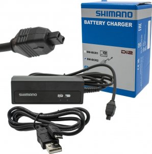 Shimano Ładowarka baterii / adapter do komputera Shimano SM-BCR2 do baterii wbudowanych 1