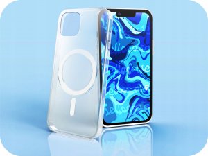 CaseMagsafe Etui magsafe do iPhone 13 przezroczyste magnetyczne pancerne + SZKŁO 5D 9H 5