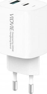 Ładowarka Vidvie ZESTAW | SZYBKA ŁADOWARKA SIECIOWA USB TYPE-C + KABEL TYPE C | PD20W 3000mA 2