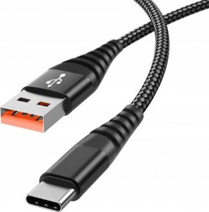 Kabel USB Vidvie USB-A - USB-C 2 m Czarny (KABEL DO ŁADOWANIA SZYBKIE ŁADOWANIE USB C) 2