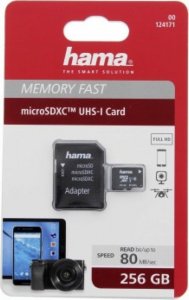 Karta Hama C10 SDXC 256 GB Class 10 UHS-I  (001241710000) 3