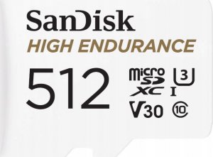Karta SanDisk High Endurance SDXC 512 GB UHS-I  (2200510000) 2