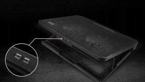 Podstawka chłodząca Savio SAVIO COS-02 Podstawka chłodząca pod laptop, 2 wentylatory 6