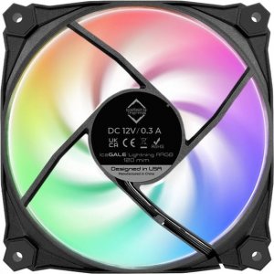 Wentylator Iceberg IceGALE Lightning ARGB 120 mm 3-pack (IG12LT-B3A) 3