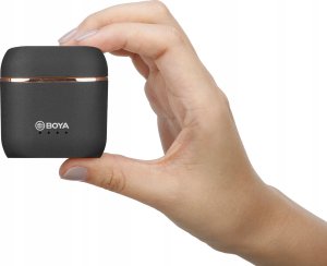 Słuchawki Boya BOYA BY-AP4 BLACK- bezprzewodowe słuchawki douszne 4