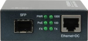 Adapter AV LevelOne LevelOne Konverter GVT-2012 10/100/1000T>1000SX PoE 2
