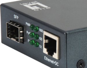 Adapter AV LevelOne LevelOne Konverter GVT-2012 10/100/1000T>1000SX PoE 5