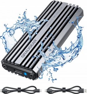 Stacja dokująca Graugear GRAUGEAR externes Gehäuse M.2NVMe SSD PCIe3.0 10Gbit retail 3