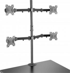 Lindy Uchwyt biurkowy na 4 monitory 17" - 28" (40659) 2