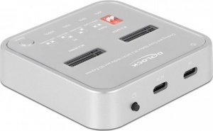 Stacja dokująca Delock DELOCK Dockingstation M.2 NVMe SSD + M.2 SATA SSD SD Express 1