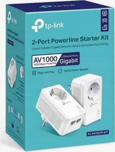 Adapter powerline TP-Link TP-Link Powerline TL-PA7027P Kit AV1000 2-Port 5