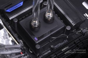 Chłodzenie CPU Alphacool Alphacool Eisblock XPX Aurora Pro CPU-Kühler - Messing Black Digital RGB 6