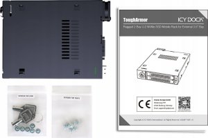 Stacja dokująca Icy Dock Ramka montażowa 2x6,3cm U.2/U.3 NVMe 3,5" SSD sw 7