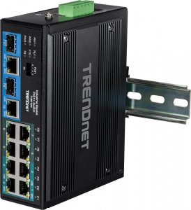 Switch TRENDnet TRENDnet Switch 10-port Industrial Gbit PoE++ Din-Rail 6