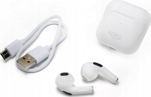 Słuchawka Xoro Xoro KHB 30 Zestaw słuchawkowy True Wireless Stereo (TWS) Douszny Połączenia/Muzyka/Sport/Codzienność Bluetooth Biały 2