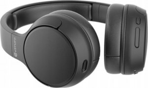 Słuchawki eStuff ES652700 czarne 2