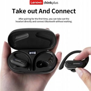 Słuchawki Lenovo XT60 czarne 5