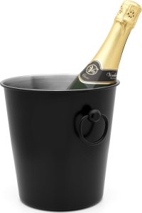 Leopold Vienna Leopold Vienna Champagne Cooler single walled black LV213008 2