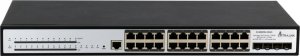 Switch ExtraLink Extralink EX.19737 łącza sieciowe Zarządzany L3 Gigabit Ethernet (10/100/1000) Obsługa PoE 1U Biały 1