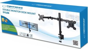 Esperanza Uchwyt biurkowy na 2 monitory 10" - 27" Sylen (ESP-ERW018) 5