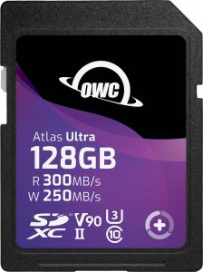 Karta OWC Atlas Ultra SDXC 128 GB Class 10 UHS-II/U3 V90 (OWCSDV90U0128) 1