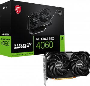 Karta graficzna MSI GeForce RTX 4060 Ventus 2X Black 8GB GDDR6 1