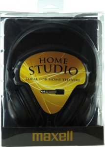 Słuchawki Maxell MAXELL HOME STUDIO Słuchawki Headphones czarne, idealne do domowego studia 2