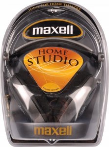 Słuchawki Maxell MAXELL HOME STUDIO Słuchawki Headphones czarne, idealne do domowego studia 3